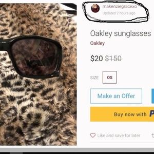 Oakley Sunglasses BEWARE! Seller won't ship